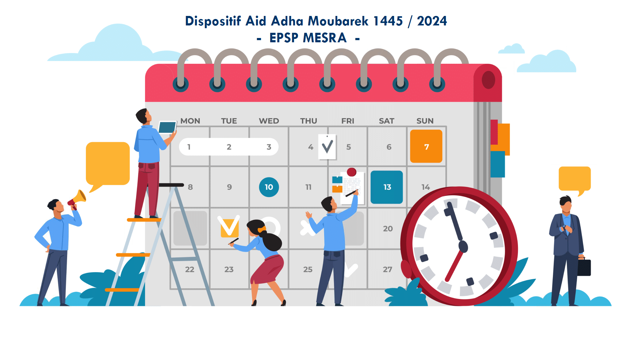 Dispositif Aid Adha  1445 - 2024